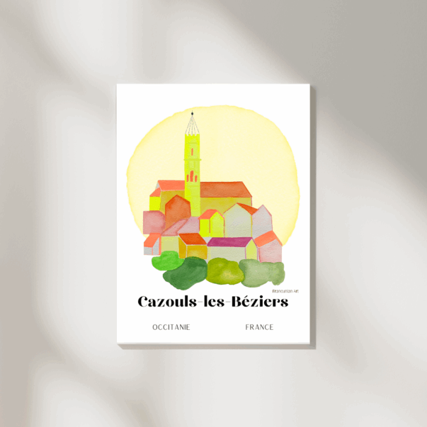 Affiche Cazouls-les-Béziers Occitanie