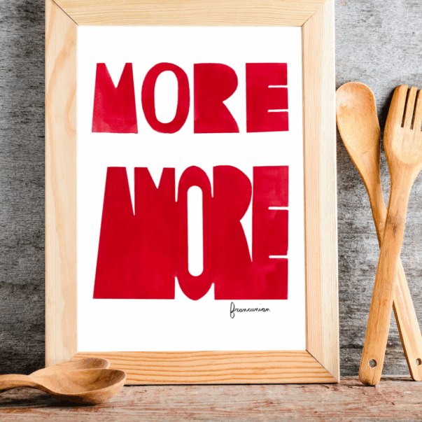 Affiche More Amore – Image 3