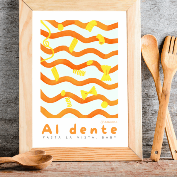 Affiche Pasta Al dente – Image 3