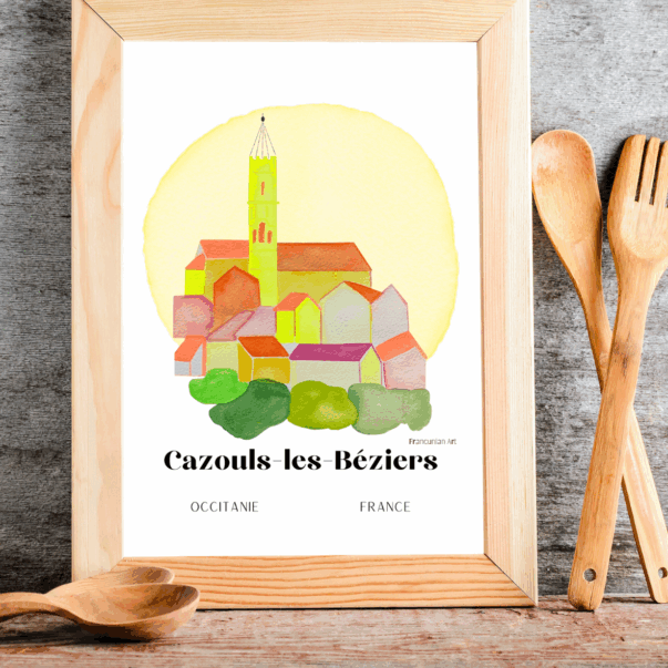 Affiche Cazouls-les-Béziers Occitanie – Image 3