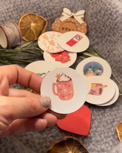 BUNDLE 10 Étiquettes rondes