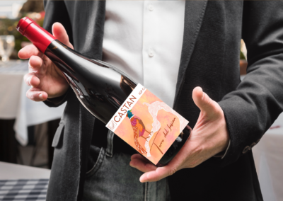 Etiquette vin Terra del Fasian