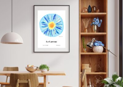 Illustration Collection Occitanie La Larzac