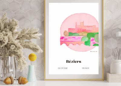 Illustration Béziers Méditerranée