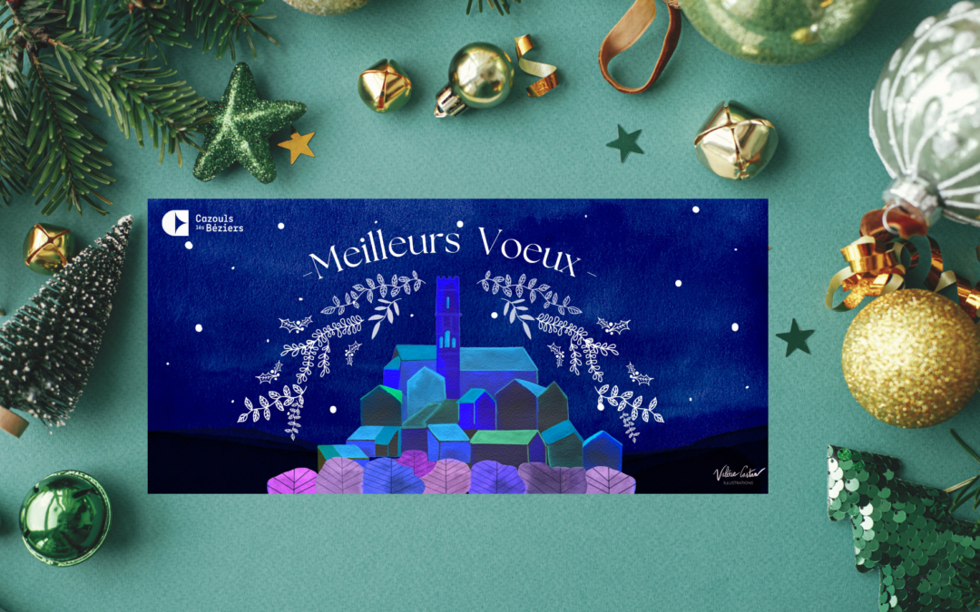 Illustration sur mesure Mairie Cazouls les Béziers